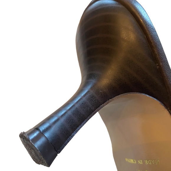 Pierre Dumas Brown Pointy Toe Slip On 9 - Picture 8 of 11